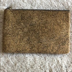 Madewell zip clutch